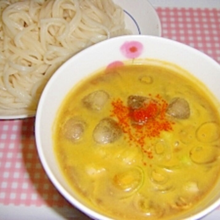 残ったカレーで!冷やしカレーつけ麺
